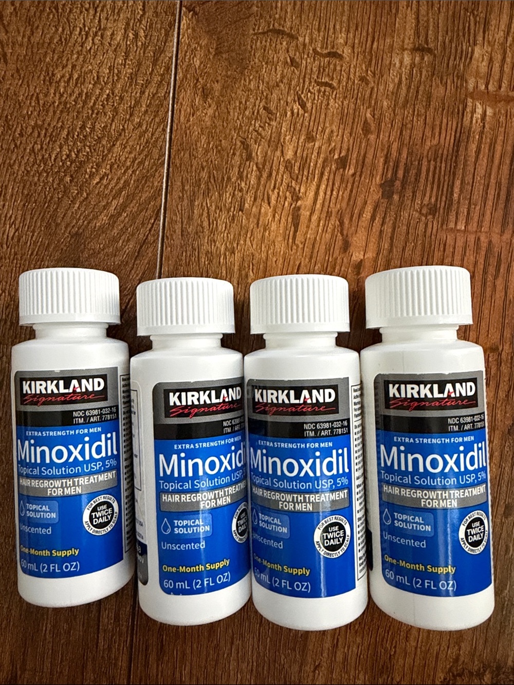 Kirkland Signature Minoxidil Topical Solution 4